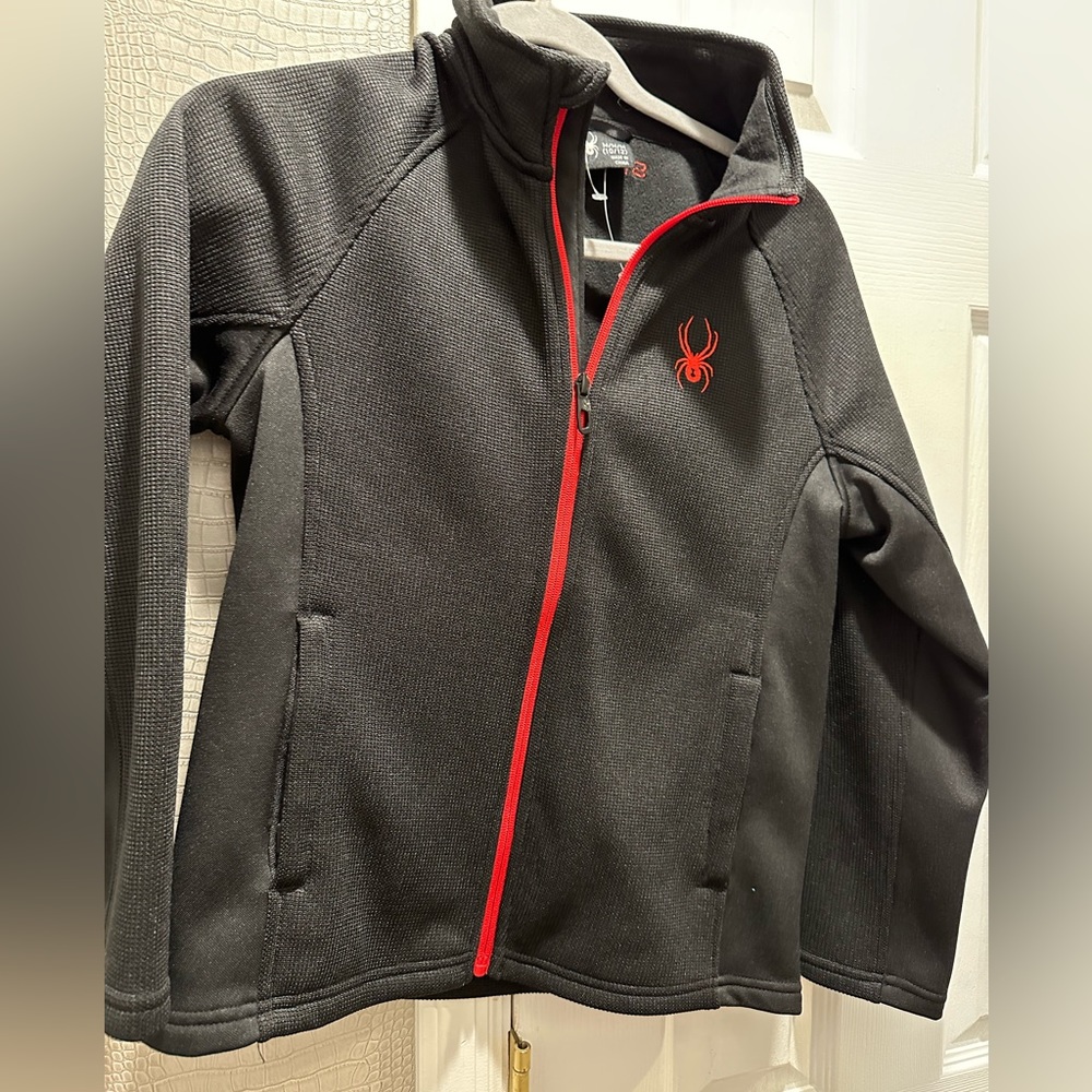 Big Boys Spider zip up sweatshirt .Took off tag but never worn! Size 10/12